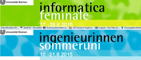 zur IF-Website/Uni Bremen Logos