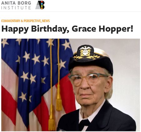 Link zu Grace Hopper Birthday