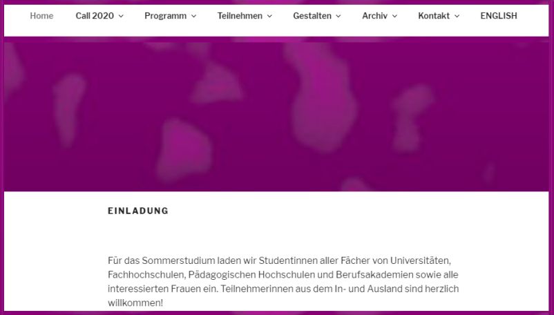 zur Website Einladung von der Website