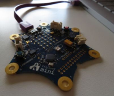 Calliope mini - Sensorenplattform Foto einer Platine