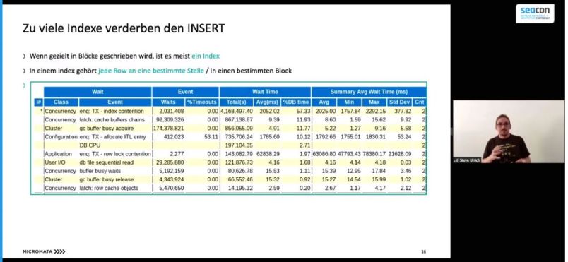 Larry und Bill - relationale DB und Cloud Vortragsfolie und Vortragender