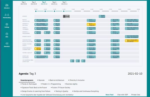Der Sessionkalender Screenshot