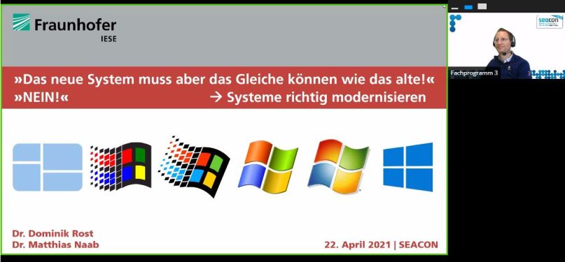 Titelfolie mit Sprecher Dominik Rost Screenshot